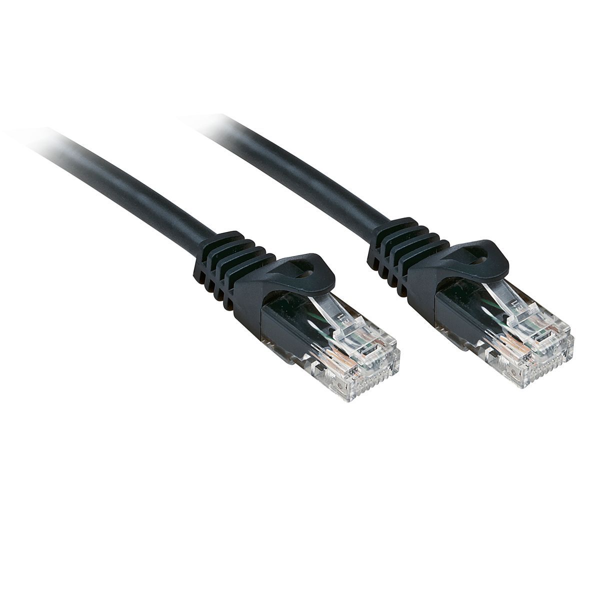 Lindy Rj45/Rj45 Cat6 5m cavo di rete Nero U/UTP (UTP) [LINDY48195]