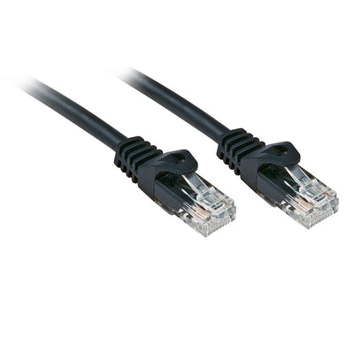 Lindy Rj45/Rj45 Cat6 5m cavo di rete Nero U/UTP (UTP) [LINDY48195]