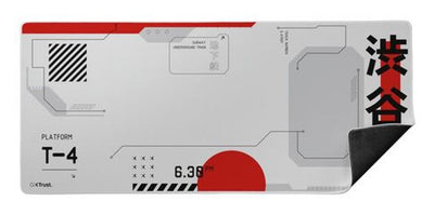 Trust GXT 759 XXL Tappetino per mouse per gioco da computer Nero, Grigio, Rosso, Bianco [25717]