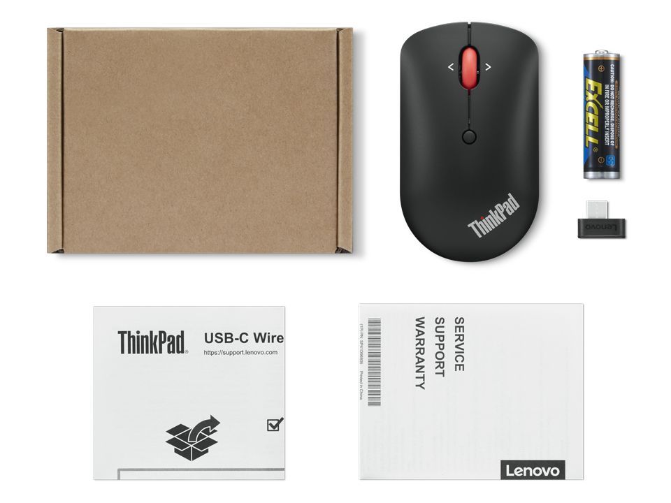 Lenovo 400 mouse Ufficio Ambidestro RF Wireless Ottico 2400 DPI [4Y51D20848]