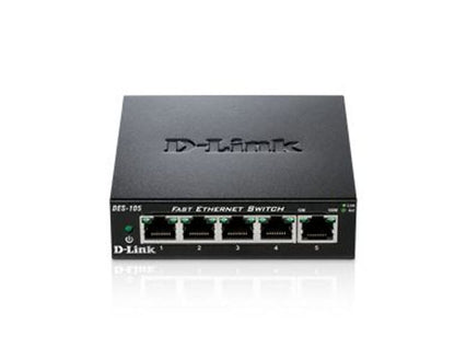D-Link DES-105 Non gestito L2 Nero [DES-105] - ITPartners