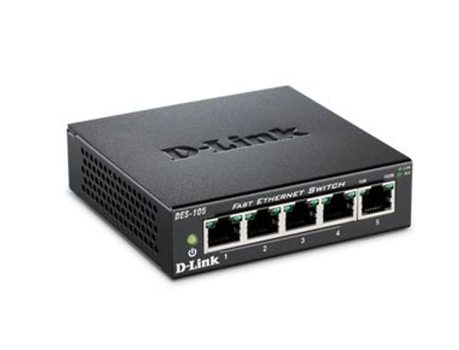 D-Link DES-105 Non gestito L2 Nero [DES-105] - ITPartners