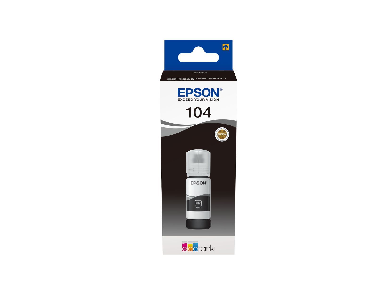 Epson 104 EcoTank flacone inchiostro nero [C13T00P140]