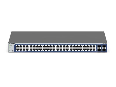 NETGEAR GS748Tv6 Gestito L2/L3/L4 Gigabit Ethernet (10/100/1000) Nero, Grigio [GS748T-600EUS]