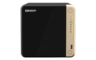QNAP TS-464 NAS Tower Intel Celeron N5095 8 GB DDR4 0 TB QNAP QTS Nero [TS-464-8G]