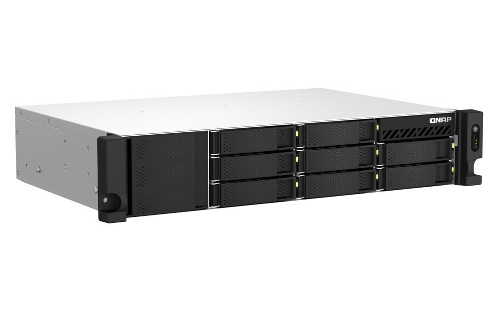 QNAP TS-864EU-8G server NAS e di archiviazione Armadio (2U) Collegamento ethernet LAN Nero [TS-864EU-8G]