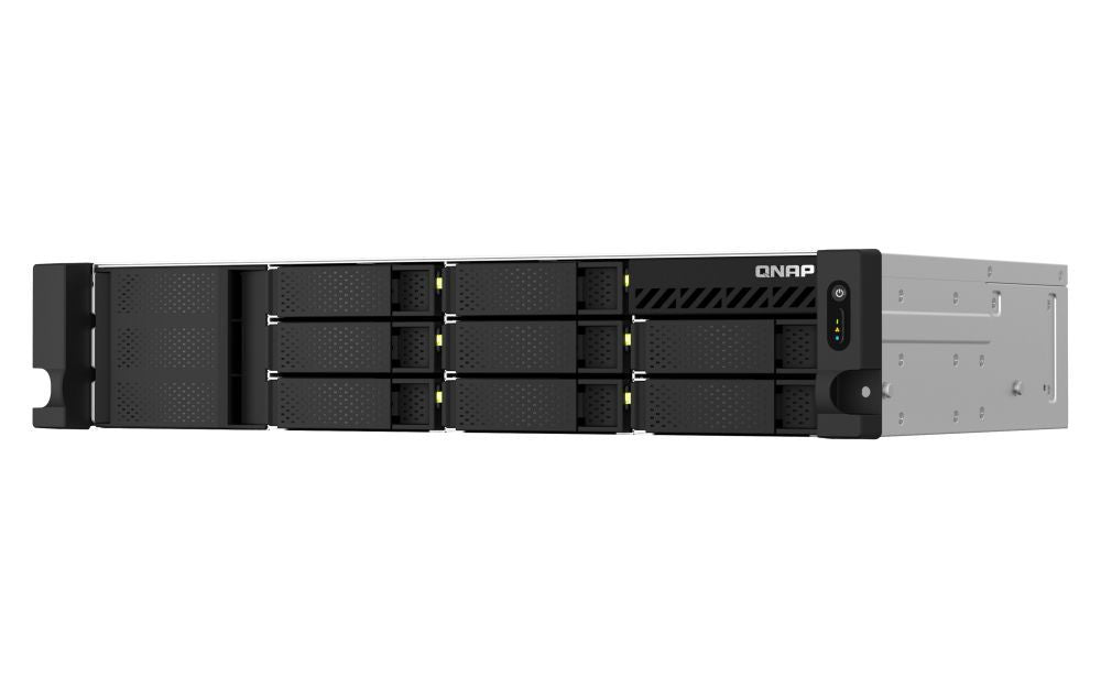 QNAP TS-864EU-8G server NAS e di archiviazione Armadio (2U) Collegamento ethernet LAN Nero [TS-864EU-8G]