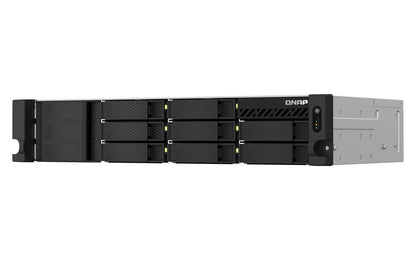 QNAP TS-864EU-8G server NAS e di archiviazione Armadio (2U) Collegamento ethernet LAN Nero [TS-864EU-8G]