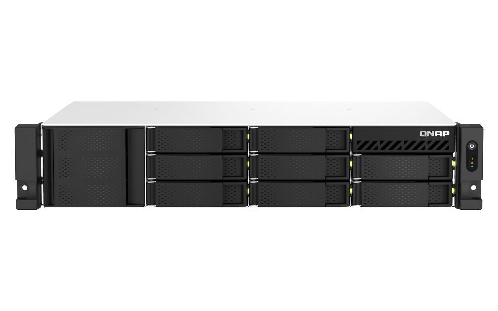 QNAP TS-864EU NAS Armadio (2U) Intel Celeron 8 GB DDR4 0 TB QNAP Turbo System Nero [TS-864EU-8G]