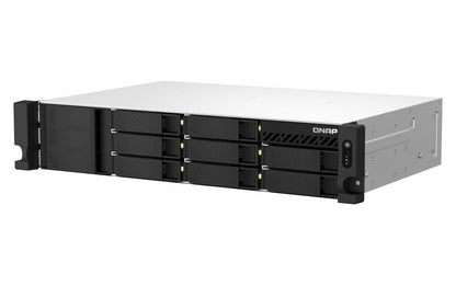 QNAP TS-864EU-8G server NAS e di archiviazione Armadio (2U) Collegamento ethernet LAN Nero [TS-864EU-8G]