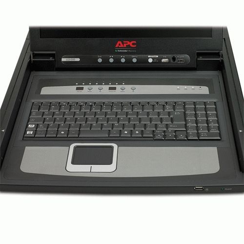 APC AP5808 console a rack 43,2 cm (17") Nero 1U [AP5808]
