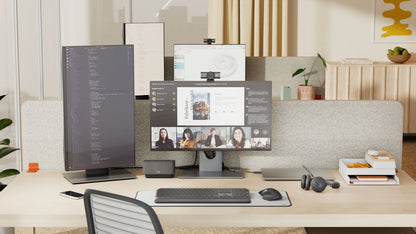 Logitech 960-001530 webcam 8,5 MP 4096 x 2160 Pixel USB 3.2 Gen 1 (3.1 Gen 1) Alluminio, Nero [960-001530]