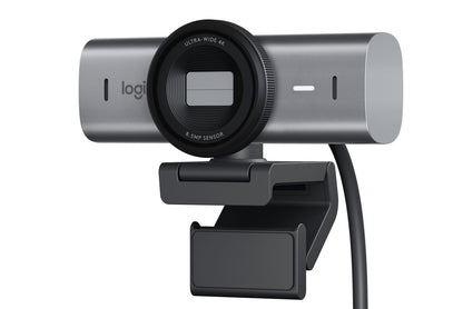 Logitech 960-001530 webcam 8,5 MP 4096 x 2160 Pixel USB 3.2 Gen 1 (3.1 Gen 1) Alluminio, Nero [960-001530]