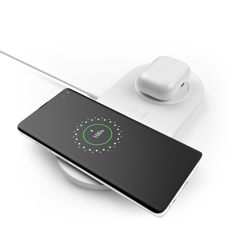 Belkin TAPPETINO DI RICARICA WIRELESS DOPPIO 2 X 10W - BI [WIZ002VFWH]
