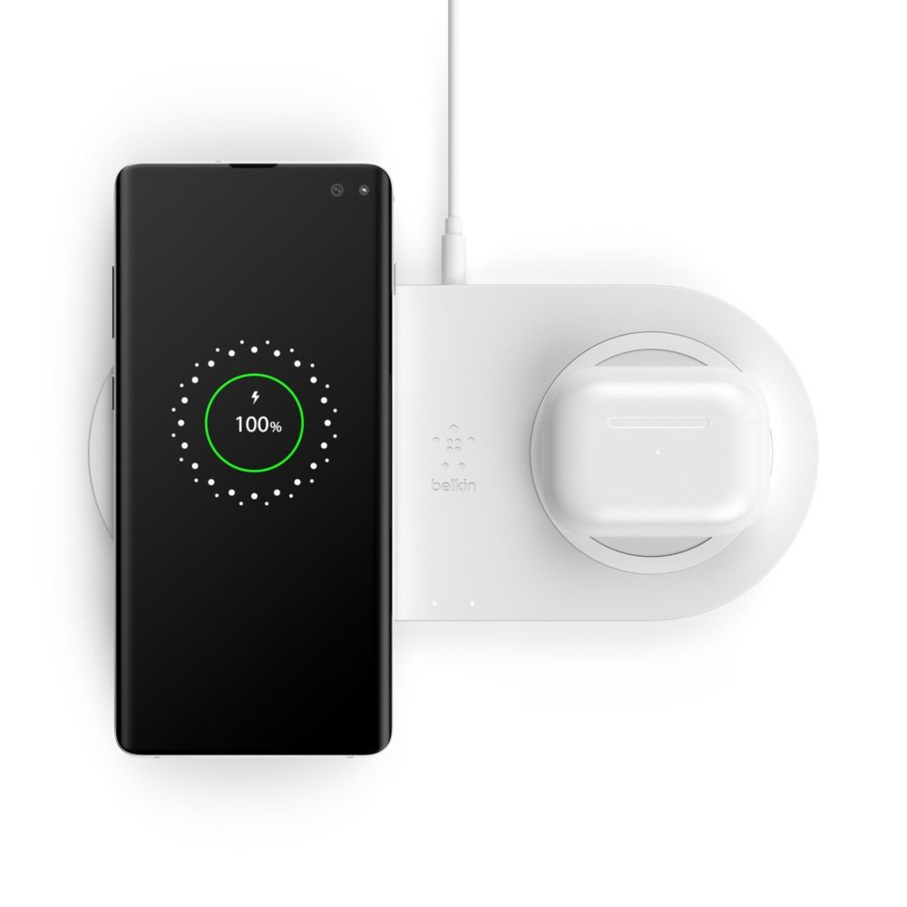 Belkin TAPPETINO DI RICARICA WIRELESS DOPPIO 2 X 10W - BI [WIZ002VFWH]