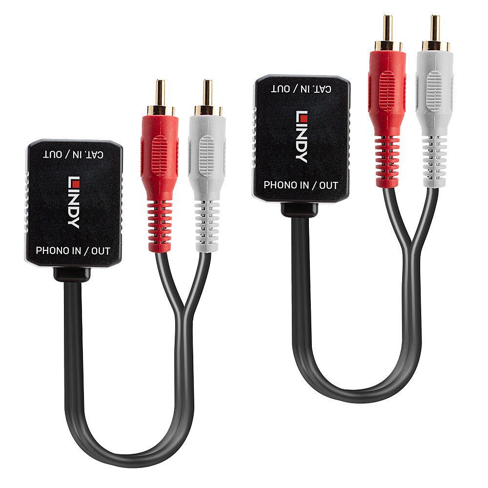 Lindy 70460 moltiplicatore AV Trasmettitore AV Nero, Rosso, Bianco [LINDY70460]