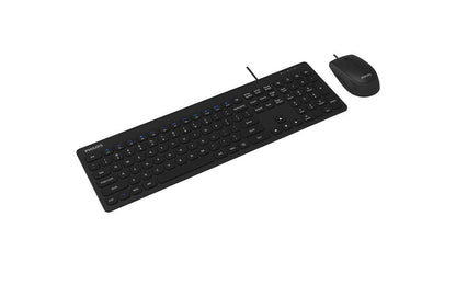 Philips 2000 series SPT6207BL/34 tastiera Mouse incluso Universale USB QWERTY Inglese Nero [SPT6207BL/34]