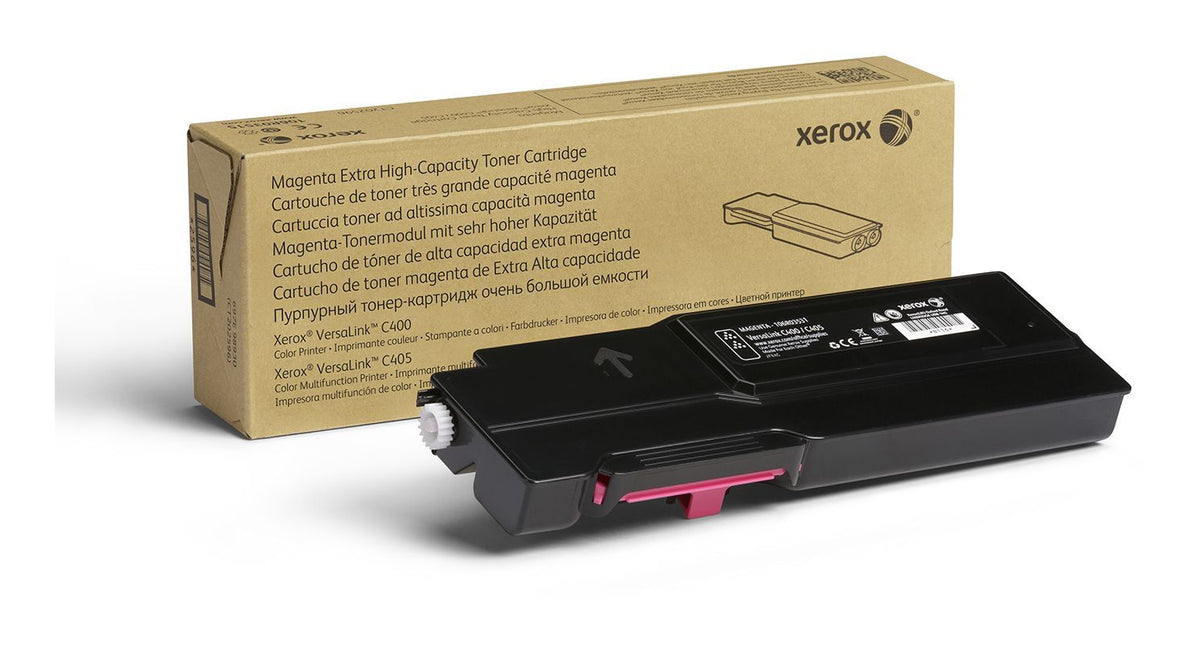 Xerox Cartuccia toner Magenta a Altissima capacità da 8000 Pagine per Stampante a colori  VersaLink C400/multifunzione a colori  VersaLink C405 (106R03531) [106R03531]