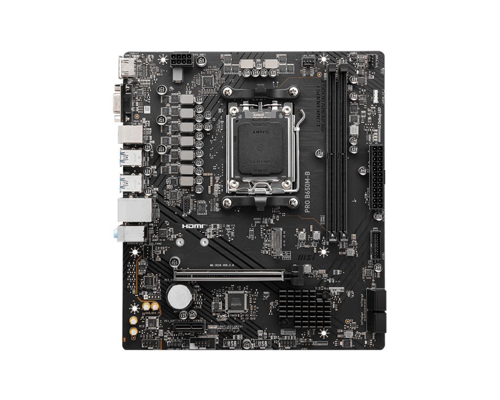 MSI PRO B650M-B scheda madre AMD B650 Socket AM5 micro ATX [PROB650M-B]