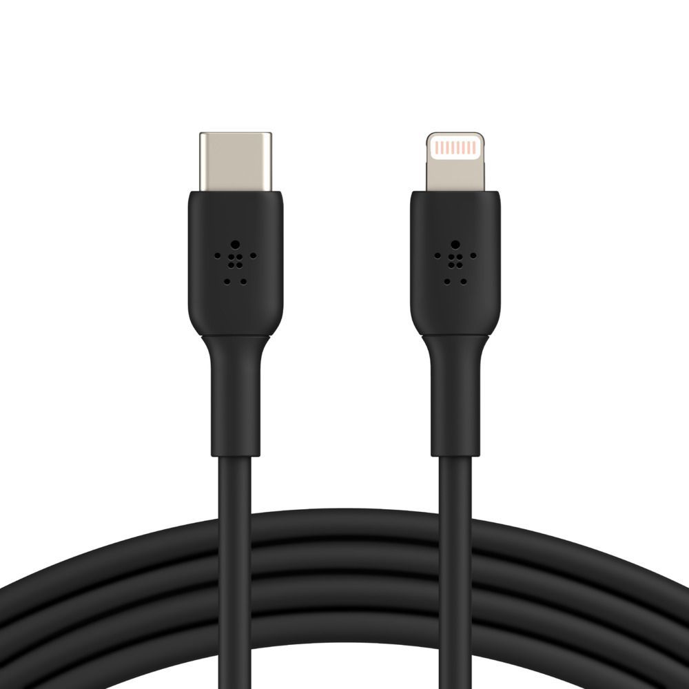 Belkin CAA003BT1MBK cavo Lightning 1 m Nero [CAA003BT1MBK]