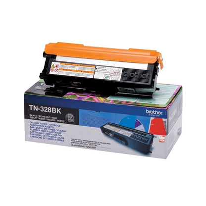 Brother TN-328BK cartuccia toner 1 pz Originale Nero [TN328BK]