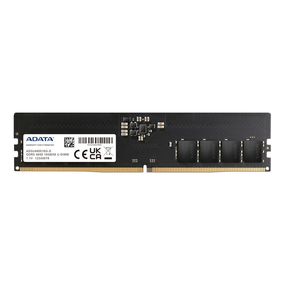 ADATA Premier memoria 16 GB 1 x 16 GB DDR5 288-pin DIMM Data Integrity Check (verifica integrità dati) [AD5U480016G-S]