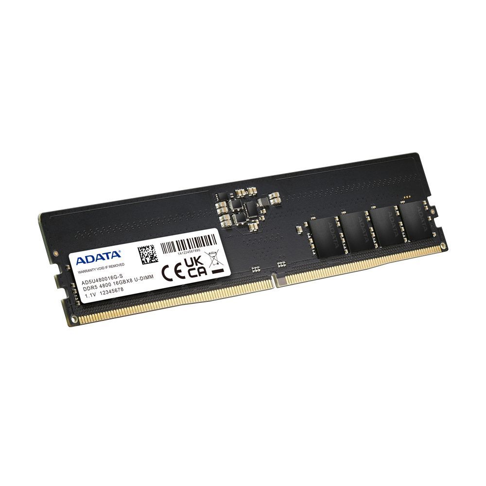 ADATA AD5U480016G-S memoria 16 GB 1 x 16 GB DDR5 4800 MHz Data Integrity Check (verifica integrità dati) [AD5U480016G-S]