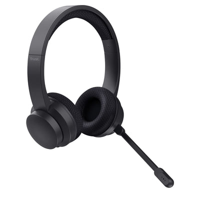 Trust Ayda Auricolare Con cavo e senza cavo A Padiglione Musica e Chiamate USB tipo-C Bluetooth Nero [25463]