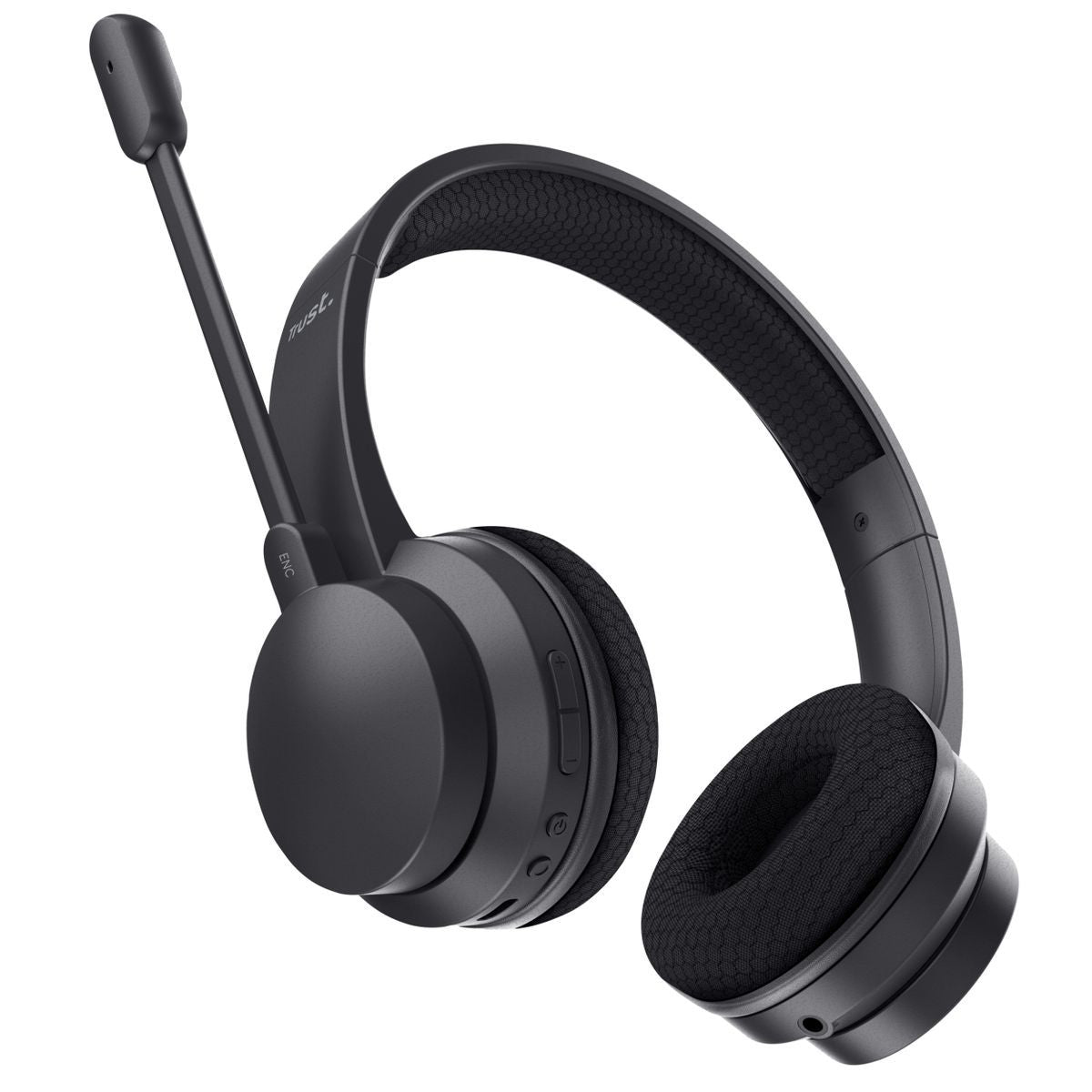 Trust Ayda Auricolare Con cavo e senza cavo A Padiglione Musica e Chiamate USB tipo-C Bluetooth Nero [25463]