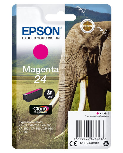 Epson Elephant Cartuccia Magenta [C13T24234012] - ITPartners