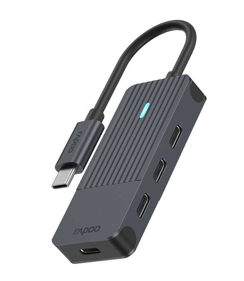 Rapoo UCH-4002 scheda di interfaccia e adattatore USB tipo-C [11417]