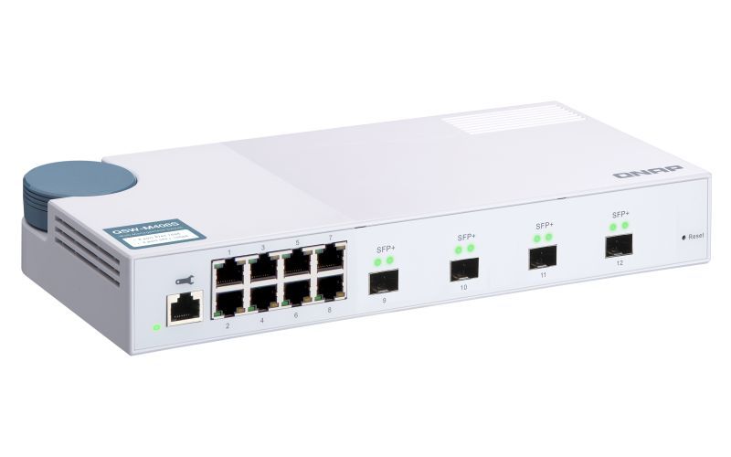 QNAP QSW-M408S switch di rete Gestito L2 Gigabit Ethernet (10/100/1000) Bianco [QSW-M408S]