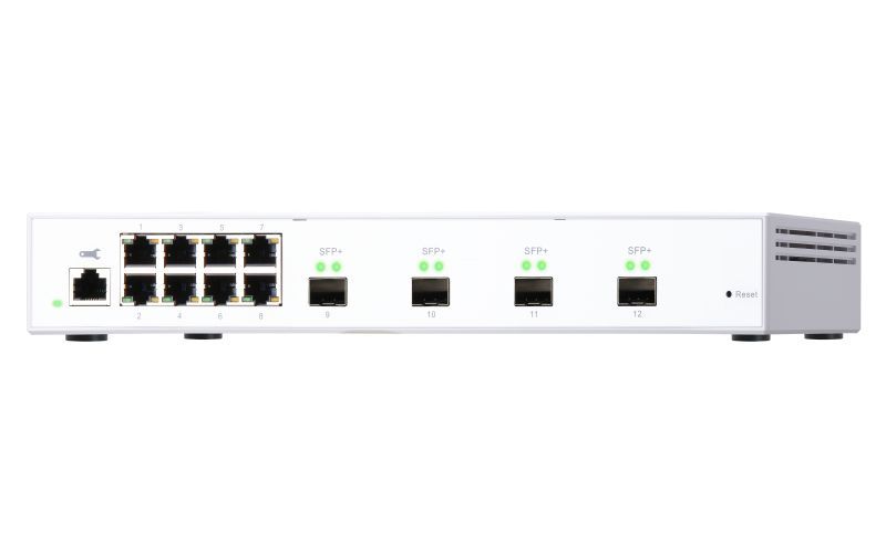 QNAP QSW-M408S switch di rete Gestito L2 Gigabit Ethernet (10/100/1000) Bianco [QSW-M408S]