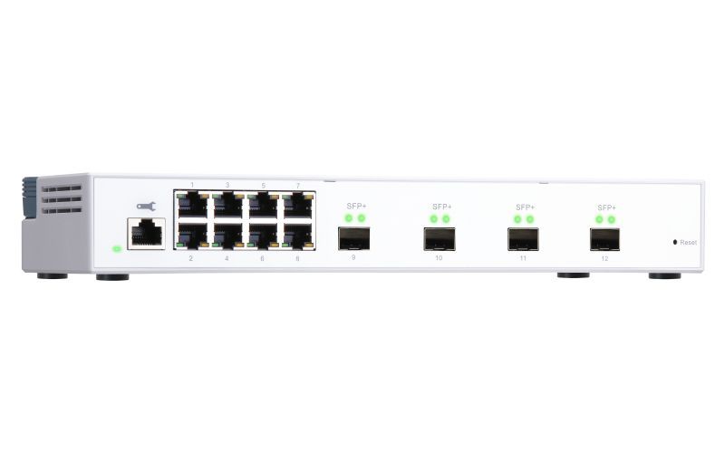 QNAP QSW-M408S switch di rete Gestito L2 Gigabit Ethernet (10/100/1000) Bianco [QSW-M408S]