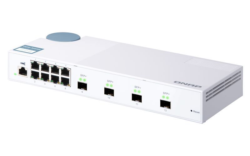 QNAP QSW-M408S switch di rete Gestito L2 Gigabit Ethernet (10/100/1000) Bianco [QSW-M408S]