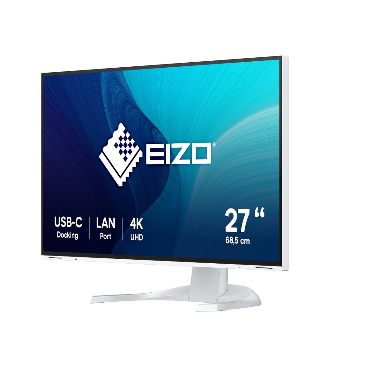 EIZO FlexScan EV2740X-WT LED display 68,6 cm (27") 3840 x 2160 Pixel 4K Ultra HD LCD Bianco [EV2740X-WT]