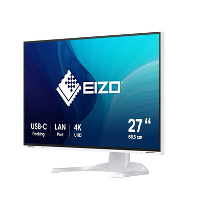 EIZO FlexScan EV2740X-WT LED display 68,6 cm (27") 3840 x 2160 Pixel 4K Ultra HD LCD Bianco [EV2740X-WT]