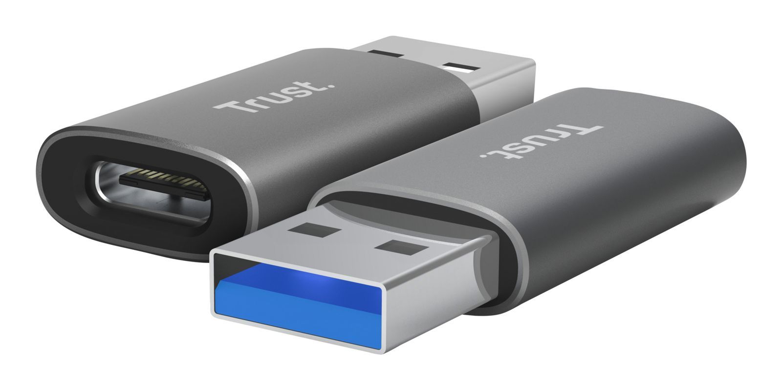 Trust Calyx USB Type-C USB Type-A Grigio [25573]