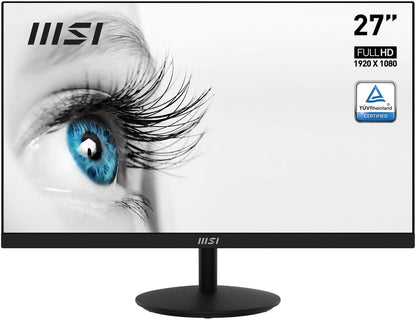 MSI Pro MP271A Monitor PC 68,6 cm (27") 1920 x 1080 Pixel Full HD LCD Nero [PROMP271A]