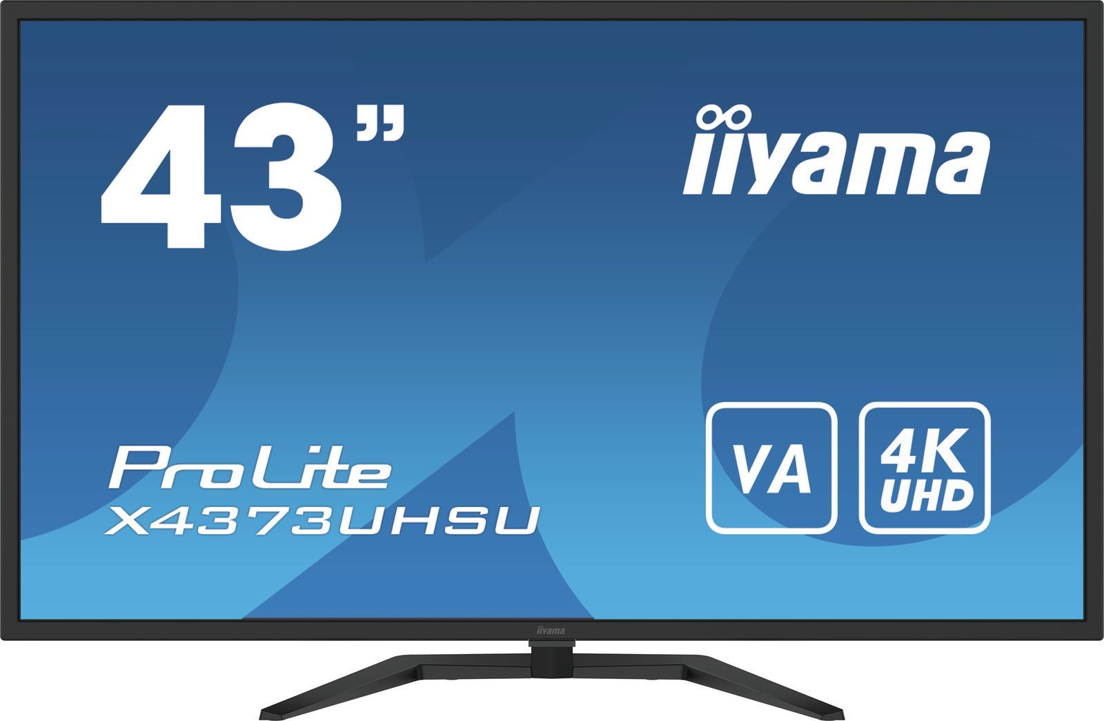iiyama ProLite X4373UHSU-B1 Monitor PC 108 cm (42.5") 3840 x 2160 Pixel 4K Ultra HD Nero [X4373UHSU-B1]
