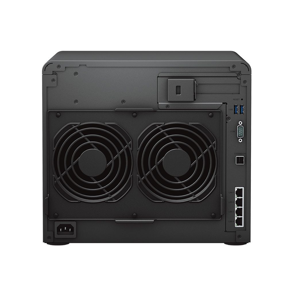 Synology DiskStation DS2422+ server NAS e di archiviazione Tower Ryzen Embedded V1500B 4 GB DDR4 0 TB DiskStation Manager Nero [DS2422+]
