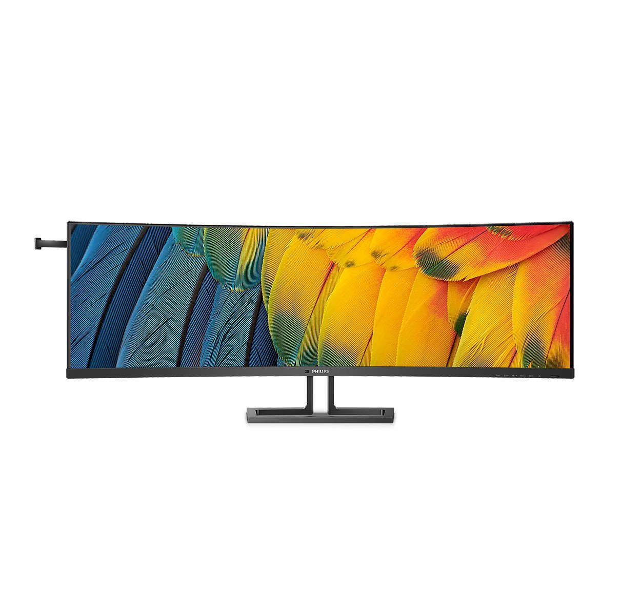 Philips Serie 6000 45B1U6900C/00 Monitor PC 113 cm (44.5") 5120 x 1440 Pixel UltraWide Dual Quad HD LED Nero [45B1U6900C/00]