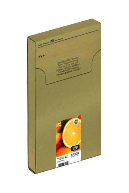 Epson Oranges Multipack 5-colours 33 Claria Premium Ink EasyMail Pack [C13T33374510]