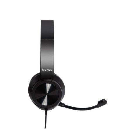 Vultech HS-03 cuffia e auricolare Cablato A Padiglione Ufficio USB tipo A Nero [HS-03]