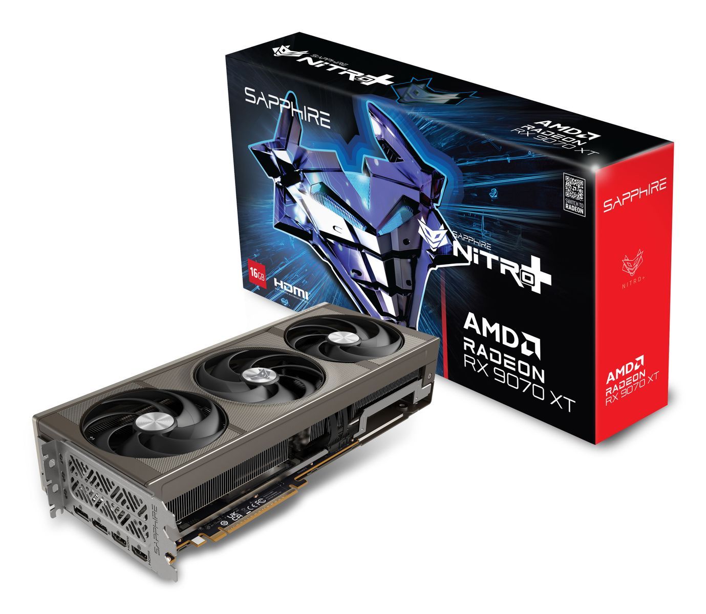 Sapphire NITRO+ Radeon RX 9070 XT AMD 16 GB GDDR6 [11348-01-20G]