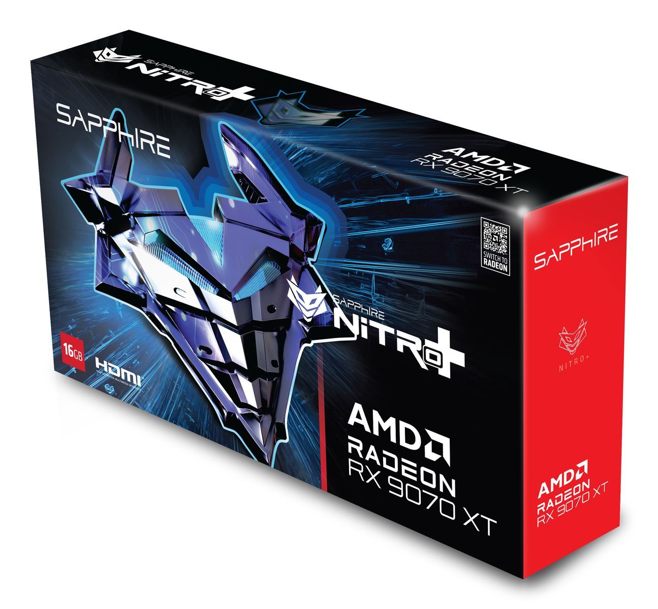 Sapphire NITRO+ Radeon RX 9070 XT AMD 16 GB GDDR6 [11348-01-20G]