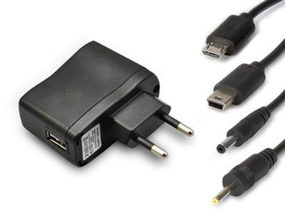 Hamlet Universal Kit alimentatore da parete per tablet e smartphone 4 in 1 con 4 connettori [XPW220MOB] - ITPartners