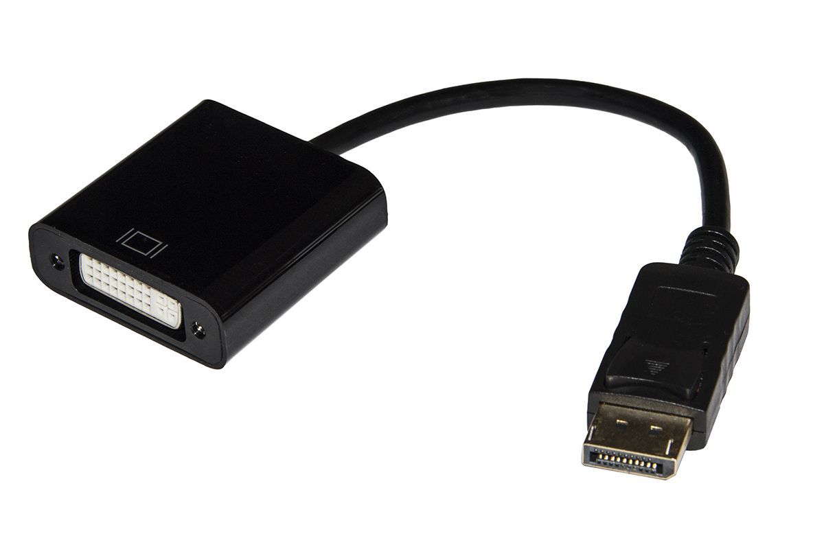 Link Accessori LKADAT67 cavo e adattatore video 0,15 m DisplayPort DVI-I Nero [LKADAT67]