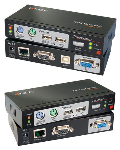 Lindy 39378 switch per keyboard-video-mouse (kvm) Nero [LINDY39378]
