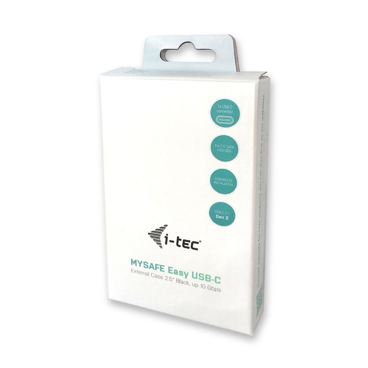 i-tec C31MYSAFEU313 contenitore di unità di archiviazione Box esterno HDD/SSD Nero 2.5" [C31MYSAFEU313]